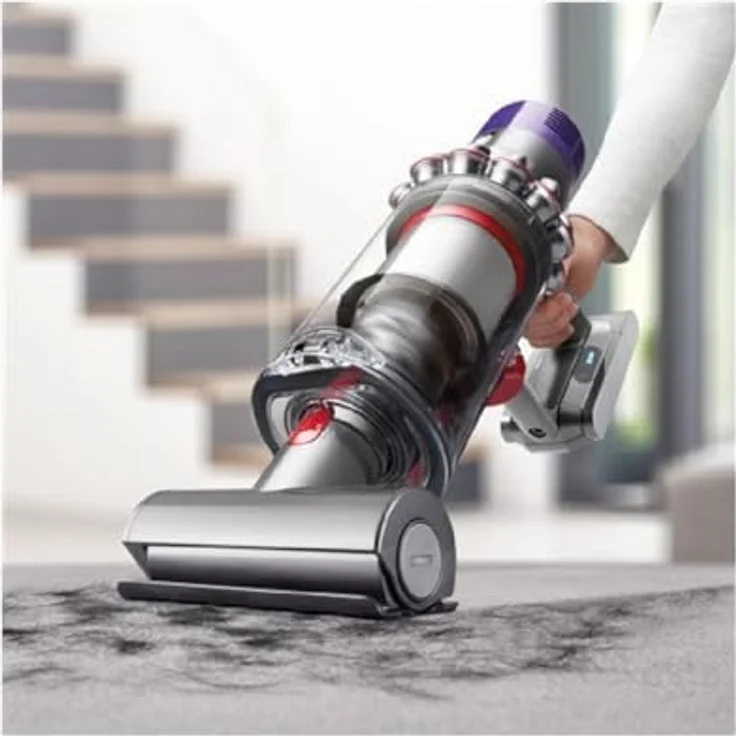 DYSON Akku-Hand-und Stielstaubsauger V10 Absolute, 525 W, Beutellos - Hohe Saugkraft, hygienische Behälterentleerung, umfangreiches Zubehör – Bild 5