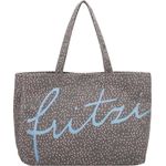 Fritzi aus Preußen, Easy02 Canvas Shopper Tasche 45 cm, Grau, Einkaufshilfe