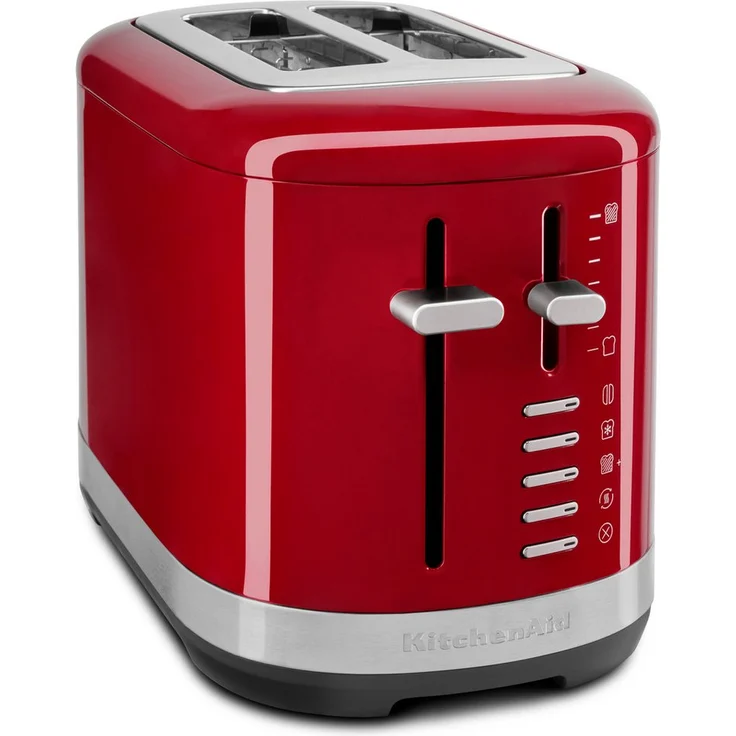 KitchenAid Toaster 5KMT2109EAC empire red, 2 Schlitze, 980 W - Mit Bräunungsgrad-Regler und extrabreiten Schlitzen
