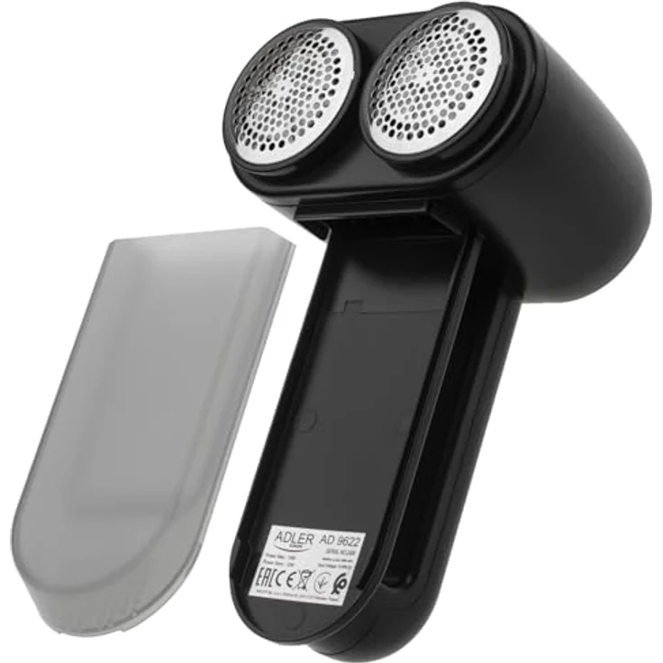 Adler AD 9622 LCD Fusselentferner elektrisch aufladbar Fusselrasierer schwarz – Bild 2