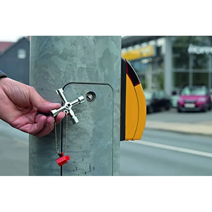 Contorion Verlängerung Schaltschrankschlüssel Univers. mit 10 Funktionen und Bitadapter, Zink-Druckguss – Bild 4