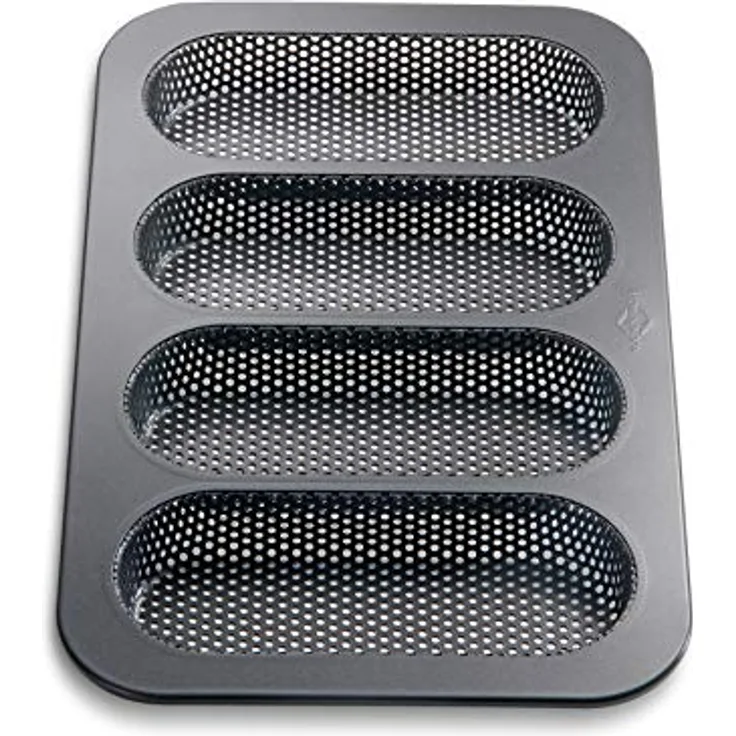 Küchenprofi Mini-Baguette-Form -KP810081004/grau