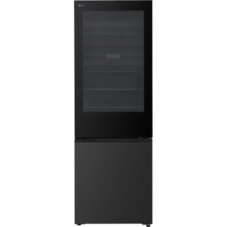 LG GBGW92GCEV, Kühl-Gefrierkombination mit 465 l, NoFrost, Fresh Zone Fach, Schwarz – Bild 12