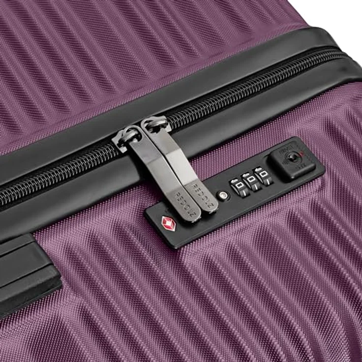 Redolz Koffer Essentials 16 3-SET 4 Rollen Kofferset 3-teilig, Rot, (XL) – Bild 4