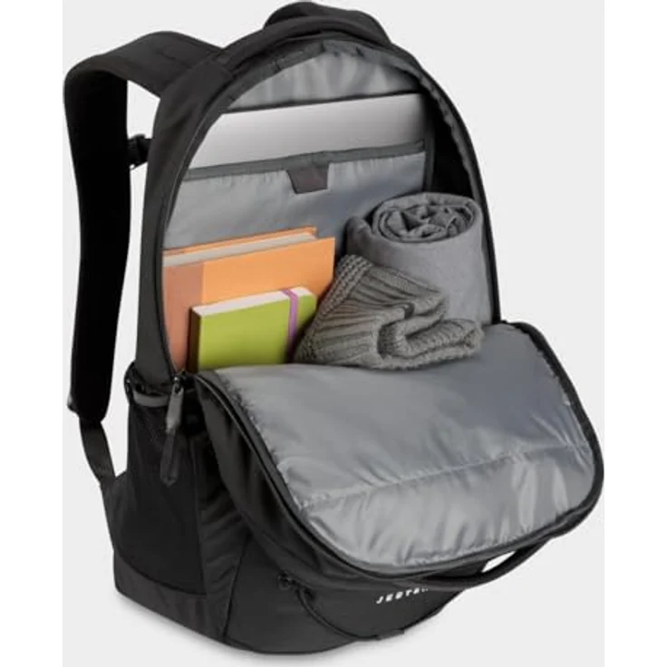 The North Face Sportrucksack JESTER, übersichtliche Innenaufteilung, Zierriemchen, schwarz – Bild 5