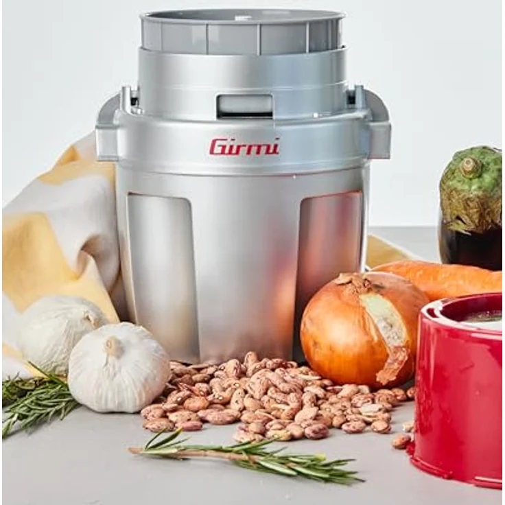 Girmi GIR0TRT20 Triatutto Leistung 500 W, Rot-Silber – Bild 3