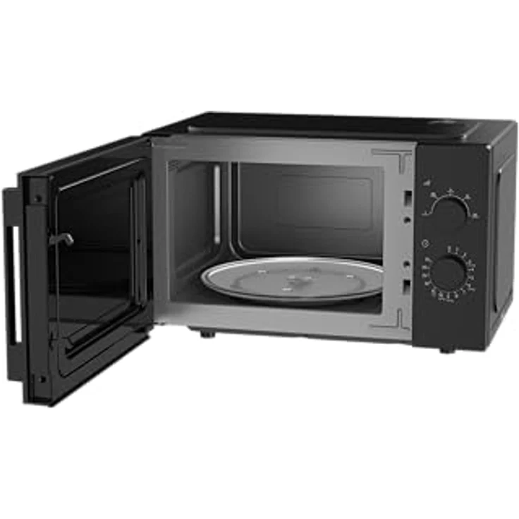 Beko Mikrowelle MOC20100S, 20 Liter, 700W Freistehend, Silber – Bild 3