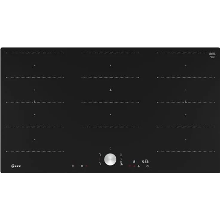 Neff, T69PTX4L0, Autarkes Flex-Induktionskochfeld mit Twist Pad Steuerung, N90, Breite 90 cm, Schwarz, flächenbündig (integriert), Home Connect – Bild 1