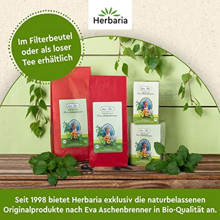 Salus 6ER TEE EVA Aschenbrenner Bio 100 g Tee, patentierte Originalrezeptur – Bild 5