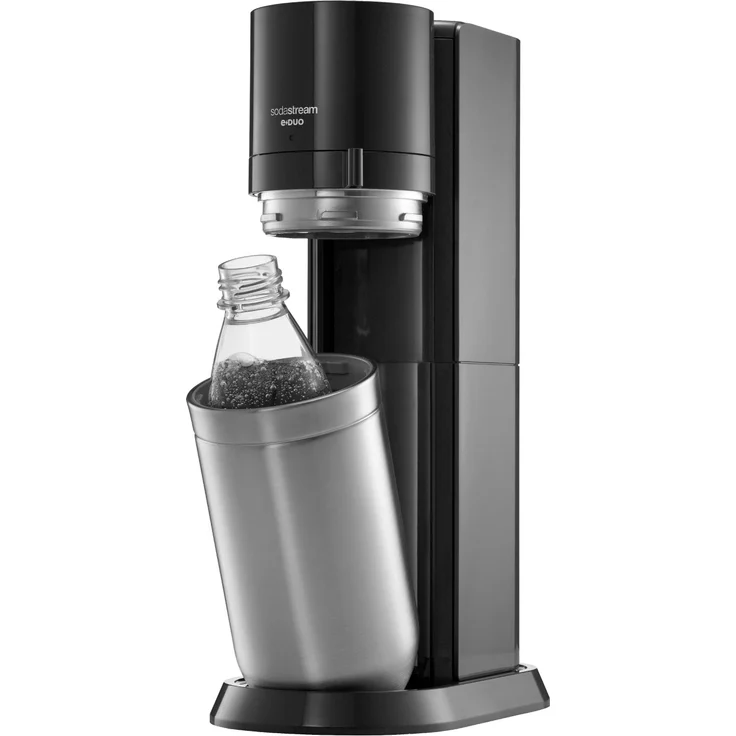 SodaStream E-Duo, Wassersprudler, Schwarz – Bild 1