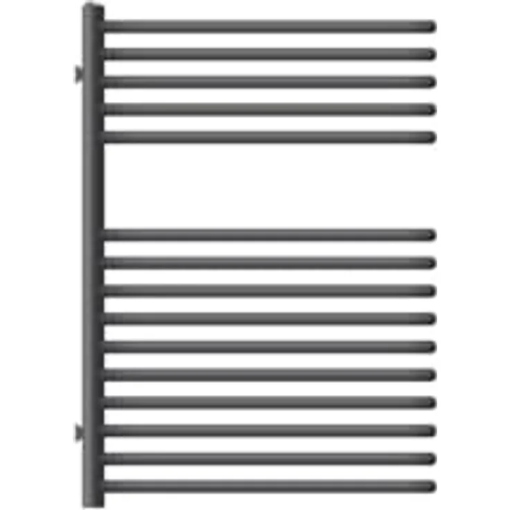 ML DESIGN modern living Badheizkörper 500 x 800 mm Anthrazit, Designheizkörper für Badezimmer, hohe Wärmeabgabe und modernes Design, inkl. Montage-Set – Bild 1