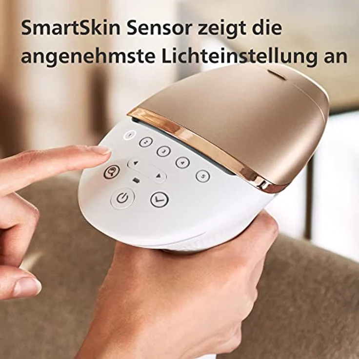Philips Lumea IPL Haarentfernungsgerät 8000 Series – Haarentfernungsgerät mit SenseIQ Technologie, 4 Aufsätze für Körper, Gesicht, Bikinizone und Achselhöhlen (Modell BRI948/00) – Bild 5