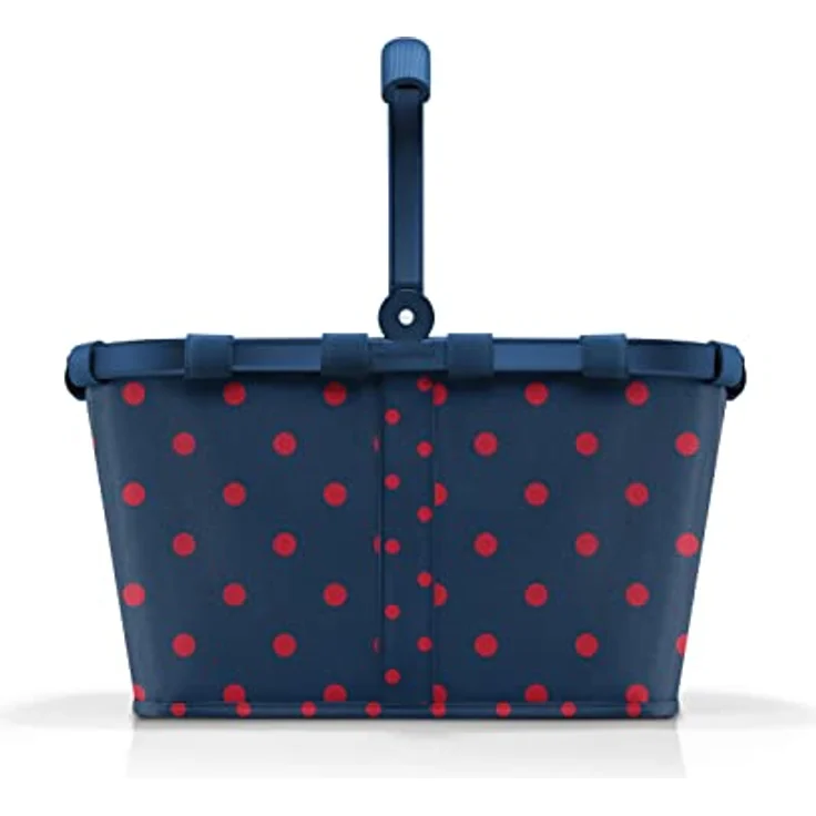reisenthel carrybag Einkaufskorb mit Henkel Einkaufstasche Shopping Tragetasche mixed dots red – Bild 6