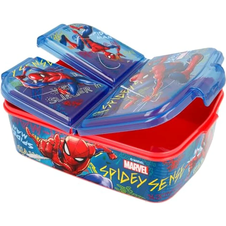 Stor Marvel Spiderman - Brotbox mit 3 Fächern – Bild 4