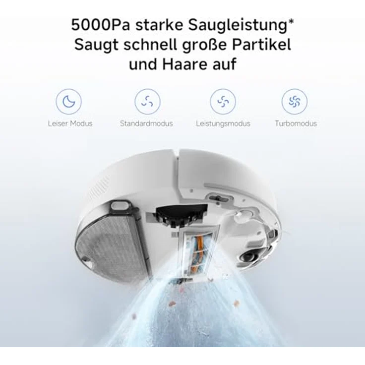 Xiaomi Robot Vacuum S40C, Staubsauger-Roboter mit smarten Funktionen und innovativer Navigation – Bild 4