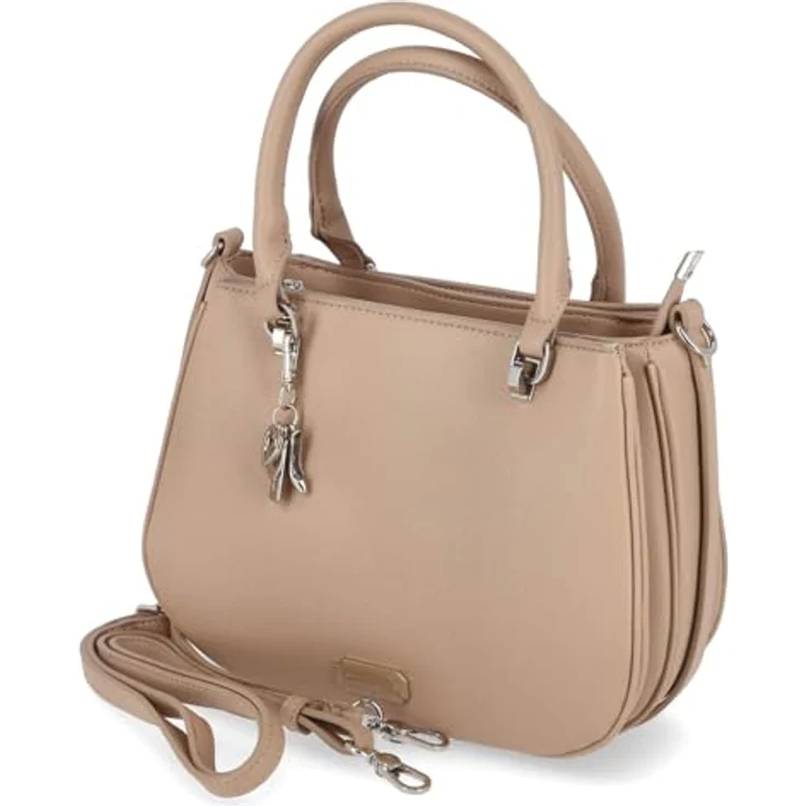 Tamaris TAS Katharina Handtasche, 28 cm, gelb, 100% Polyurethan – Bild 1
