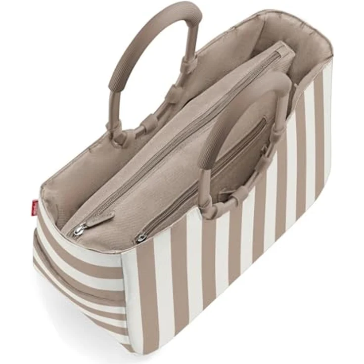 reisenthel Shopper Tasche 40 cm, braun, 100% Polyester, 40 x 20 x 26 cm – Bild 4