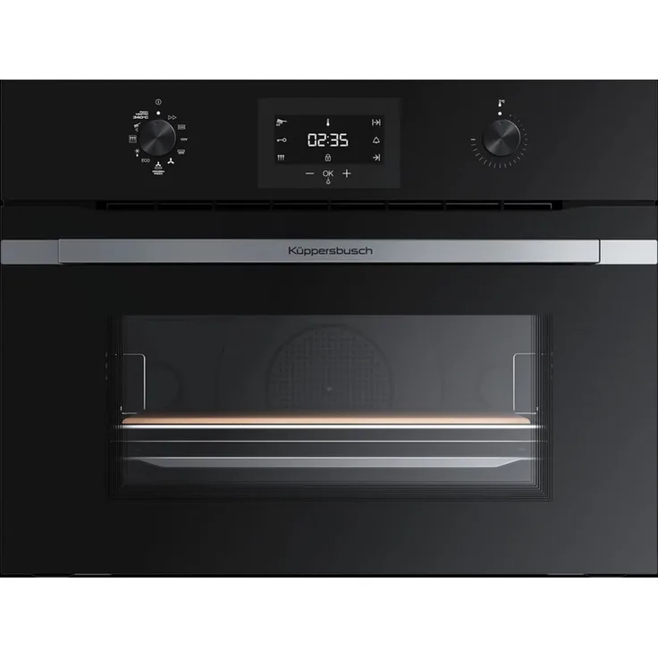 Küppersbusch Kompakt Pyrolyse-Backofen CBP6332.0S, 340°C Pizzafunktion, 8 Funktionen, 44 Liter Garraum, vollverglaste Tür