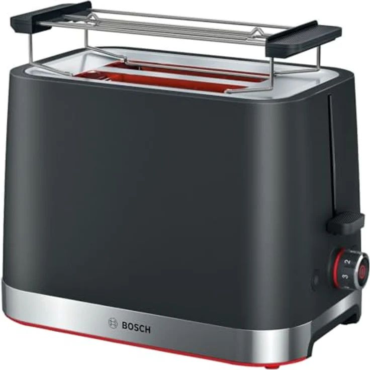 Bosch Hausgeräte TAT4M223 sw, Toaster, Schwarz – Bild 1