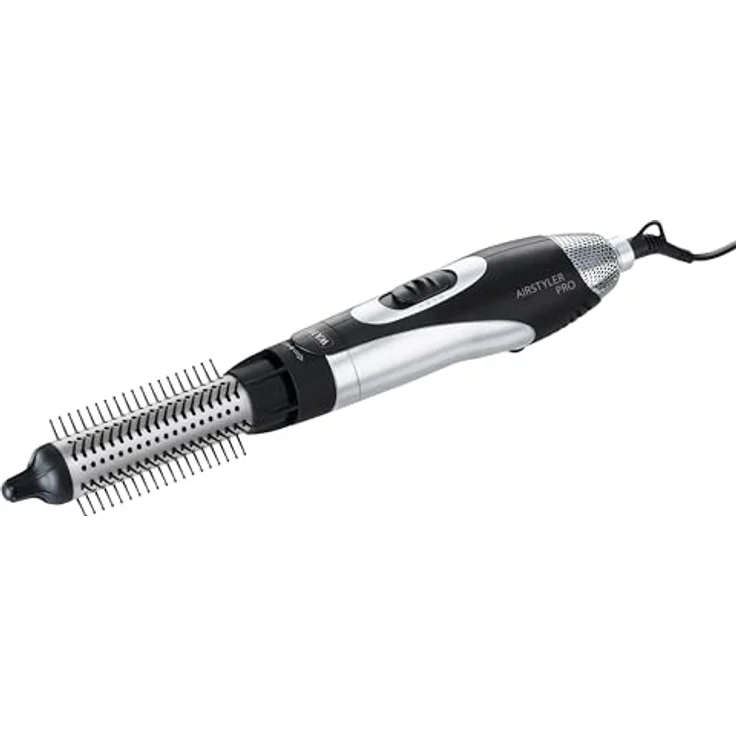 Wahl Airstyler Pro, Warmluftbürste mit 1100 Watt, 3 Thermo-Rundbürsten (Ø 25/30/38 mm), Überhitzungsschutz, 2 Geschwindigkeits- und Temperaturstufen, Aluminiumkorpus – Bild 1
