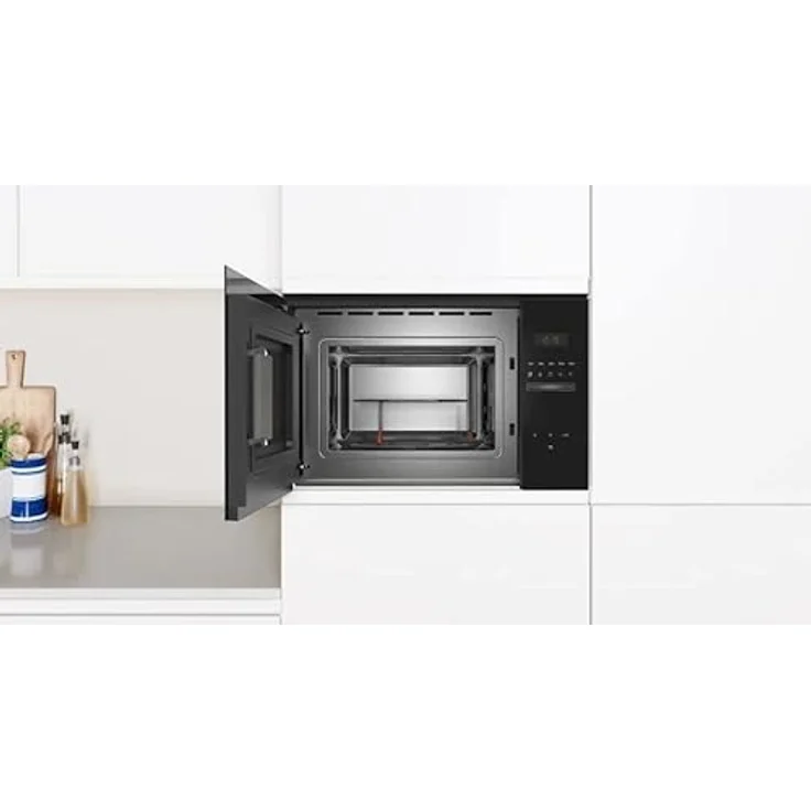 Balay 3CG5142X3 Mikrowelle mit Grill, Einbaugerät, 20 L Garraum, 800W, 5 Leistungsstufen, edelstahl, schwarz – Bild 4