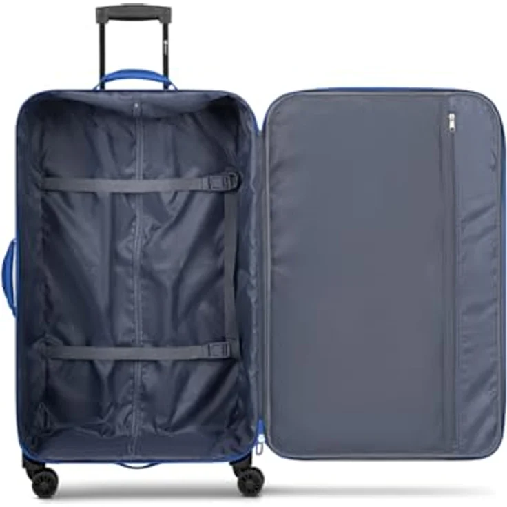 Check in CHECK.IN Koffer Sevilla 2.0, großer XL Trolley 47 x 29 x 75 cm, 92 Liter Volumen, Polyester, Teleskopgriff & 360-Grad Doppelrollen – Bild 5