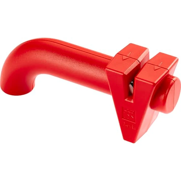 Zwilling TWINSHARP Messerschärfer, Keramikscheiben für einfache Handhabung, rot, Kaminrot – Bild 2