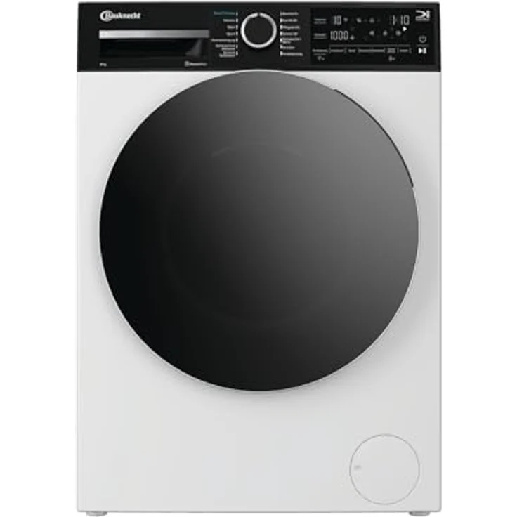 Bauknecht WM 8A6 BC S, 8kg Frontlader Waschmaschine mit Adaptive Wash, Steam Therapy, 1400 U/min, weiß, Energieeffizienzklasse A – Bild 1