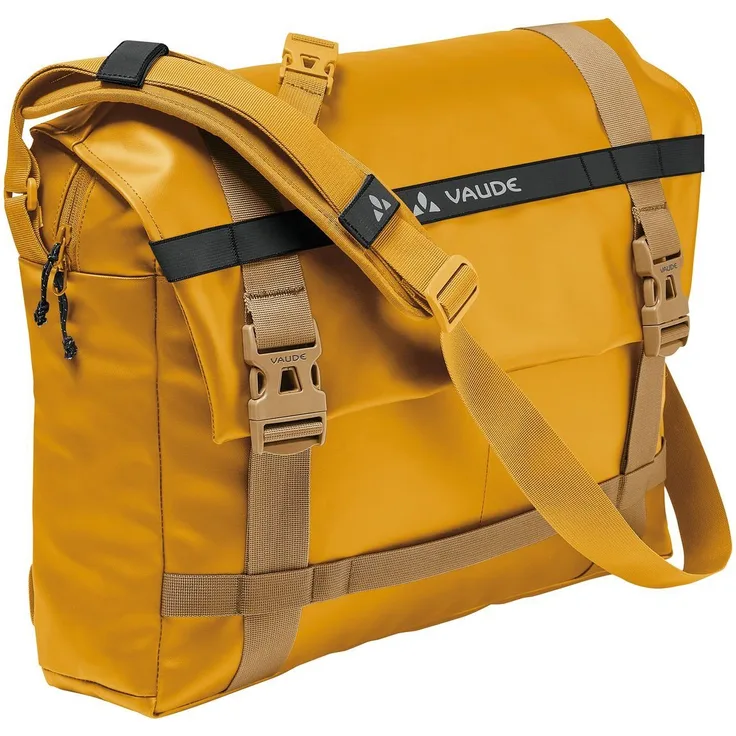 VAUDE Umhängetasche Mineo 22 Messenger-Tasche Office-Tasche, 15,6" Laptop-Fach, grau