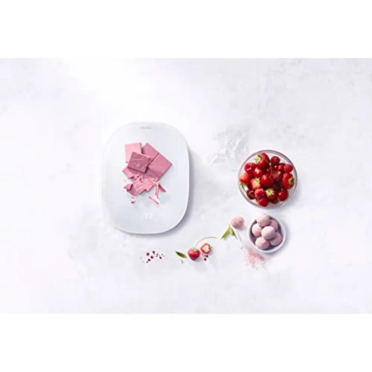 Zwilling Enfinigy Digitale Kuchenwaage, max. Tragkraft 10kg, TARA-Funktion, LCD-Display, rose – Bild 3
