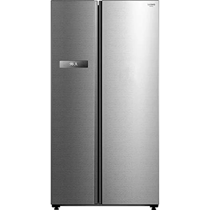 Cecotec Bolero CoolMarket SBS 592 Inox, Amerikanischer Kühlschrank 2 Türen, 592 Liter, Invertermotor, Nicht-Frost, Ultraschnelles Einfrieren, Energieeffizienzklasse E – Bild 1