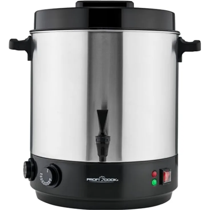 ProfiCook Einkochautomat Proficook PC-EKA 1283, Edelstahlgehäuse, 32 Liter Tank, Timerfunktion
