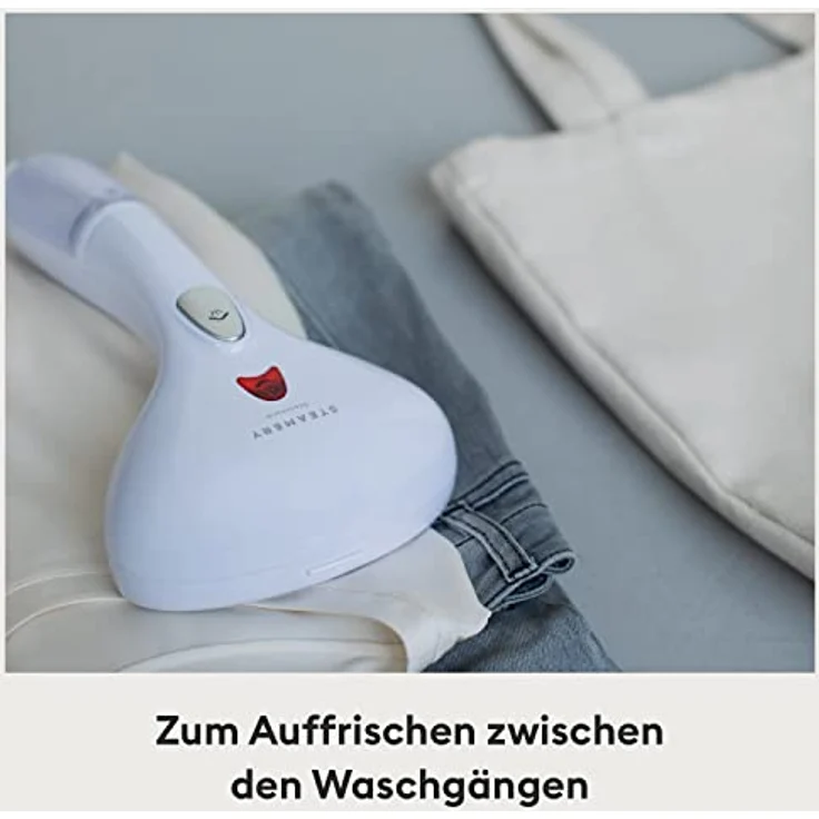 Steamery Dampfbürste Cirrus 1 Handheld Steamer, effiziente Alternative zum Bügeln, 1500 W, blau – Bild 5
