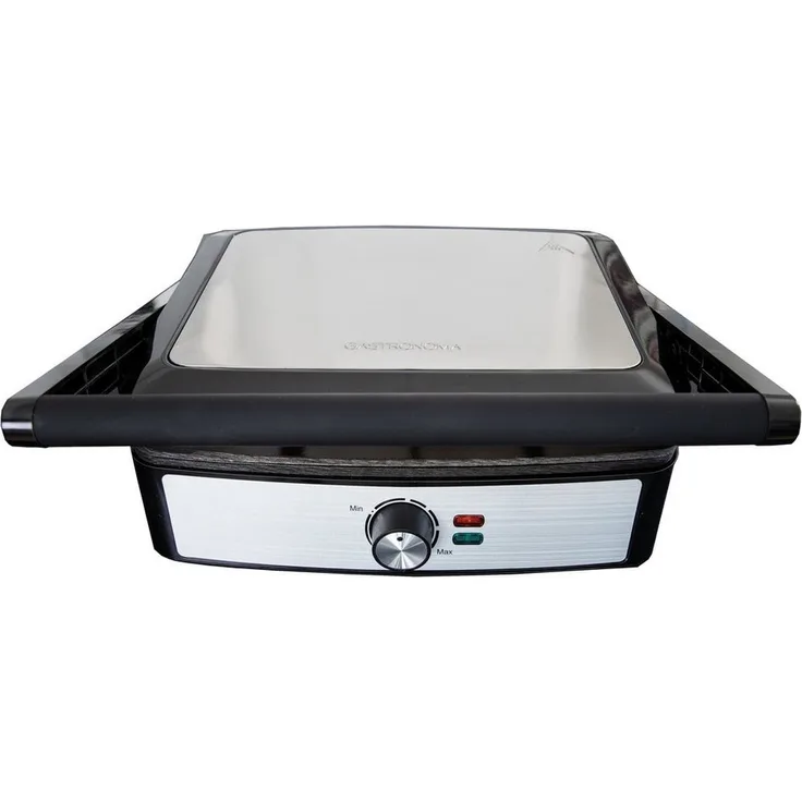GASTRONOMA Raclette Gastronoma 18240001 - Panini / Tischgrill 2200W, schwarz/Edelstahl - Kontakt- und Panini-/Tischgrill mit 2200 Watt Leistung - Preisvergleich