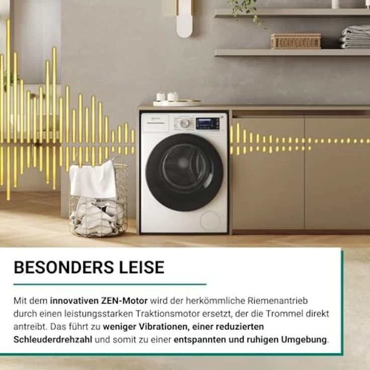 Bauknecht B6R 88 SILENCE DE Waschmaschine 8 kg, extra leise, Steam Hygiene, AutoClean – Bild 8