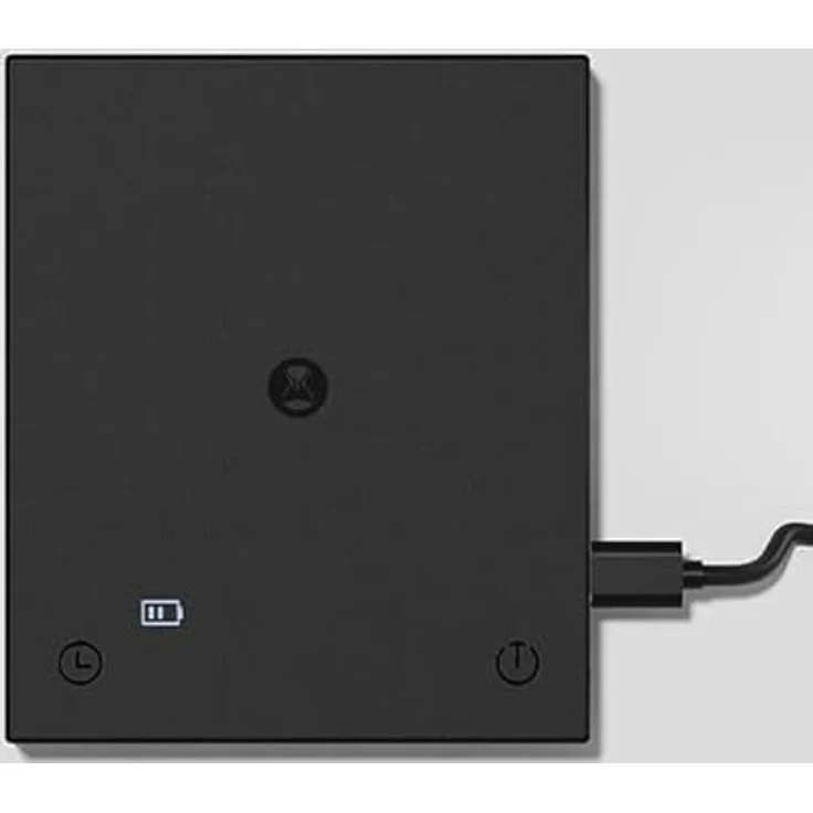 TIMEMORE Black Mirror Basic 2 Kaffeewaage mit digitaler Zeitschaltuhr und automatischem Timer, 2,0 kg maximales Gewicht, Li-Ion 1600mAh Batterie, schwarz – Bild 3