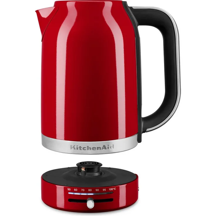 KitchenAid Wasserkocher 5KEK1701EER empire red, 1,7 L, 2400 W, variabler Temperatur