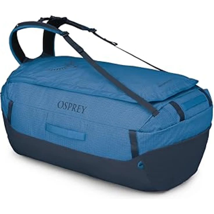 Osprey Transporter 120 Weekender Reisetasche, 82 cm x 34 cm x 51 cm, 100% Polyester, blau – Bild 1