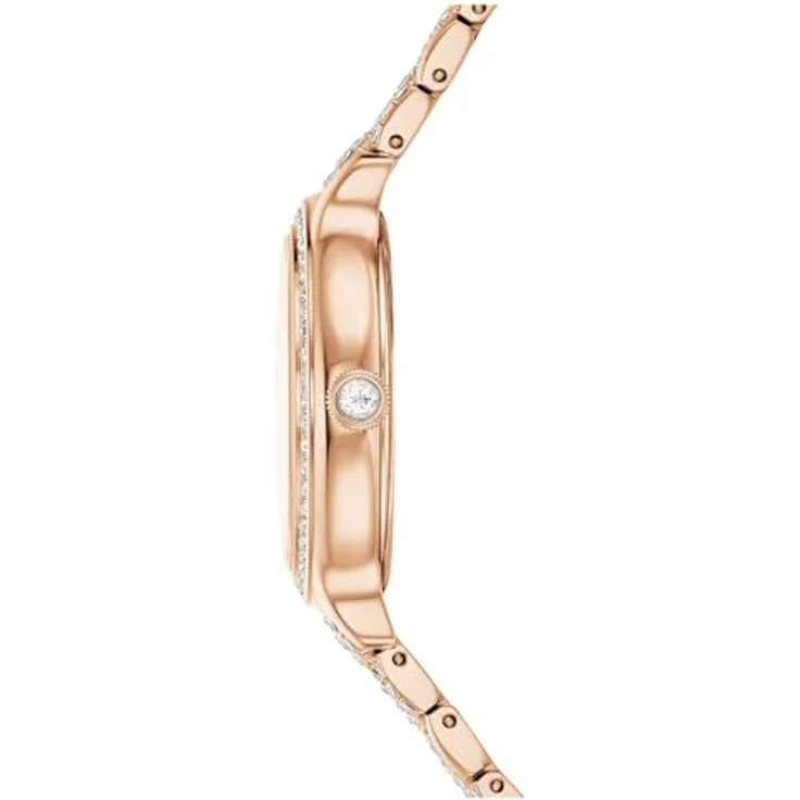 Swarovski Quarzuhr IMBER 5713883, Damenuhr in Roségold mit 232 Kristallen, Swiss Made, Edelstahlarmband, analog, wasserdicht bis 50 Meter – Bild 7