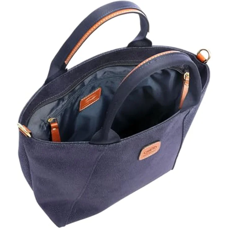 Brics Life Shopper Tasche 25 cm, geräumiges Hauptfach, Reißverschlussfach, Steckfächer, schwarz – Bild 5