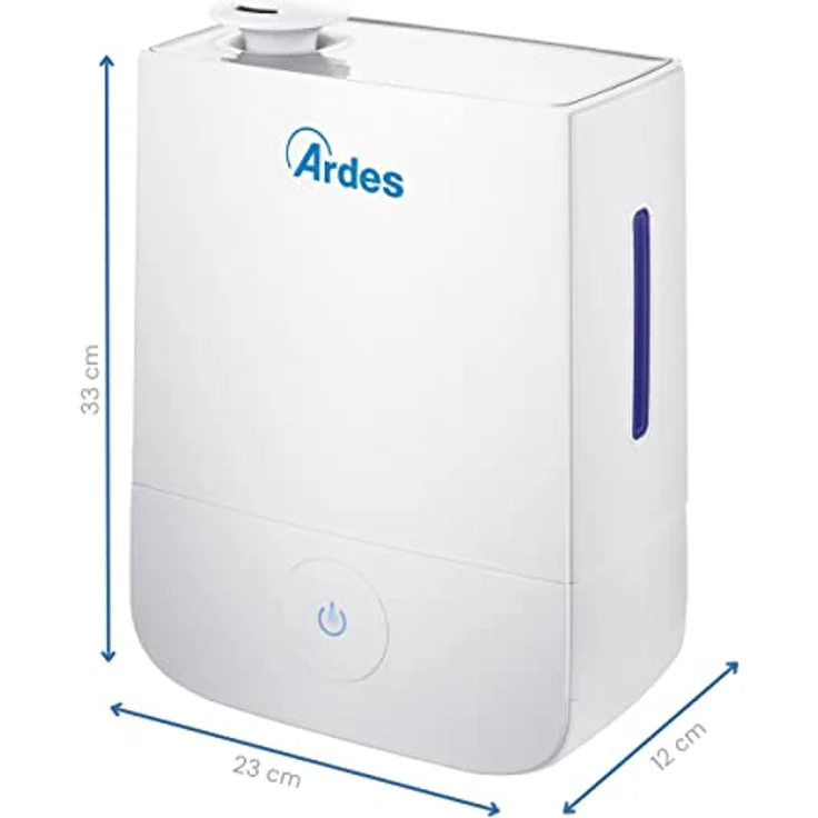 Ardes Nebulo - Luftbefeuchter (30 W, AC, 220-240 V, 50-60 Hz, 230 mm, 120 mm) – Bild 4