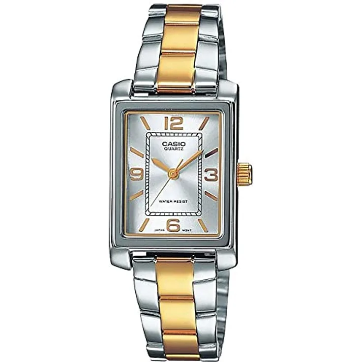 Casio Women's Analog-Digital Automatic Uhr mit Armband S7249839