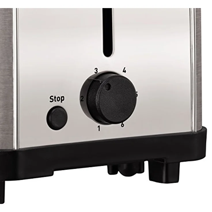 Moulinex Classic 2 Reb ? Toaster, Leistung 1400 W, Edelstahl, Grau – Bild 5