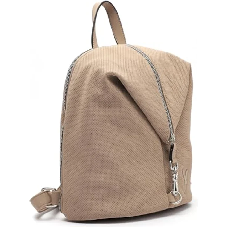 SURI FREY Cityrucksack SFY Romy, veganer Rucksack mit Quaste und Reißverschluss, 25 x 27 x 14 cm, Uni-Design – Bild 3