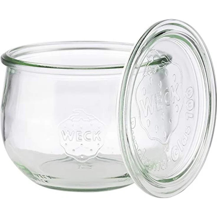 APS Weck-Glas mit Deckel, Tulpen-Form, 580 ml, 6er Set – Bild 5