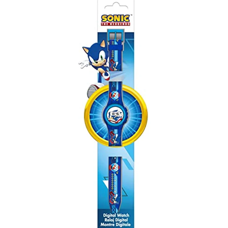 SEGA Kids Euroswan Klassische Uhr SNC4316M, Kinderuhr mit Kunststoffarmband und einfach ablesbarer Analoganzeige, blau – Bild 2