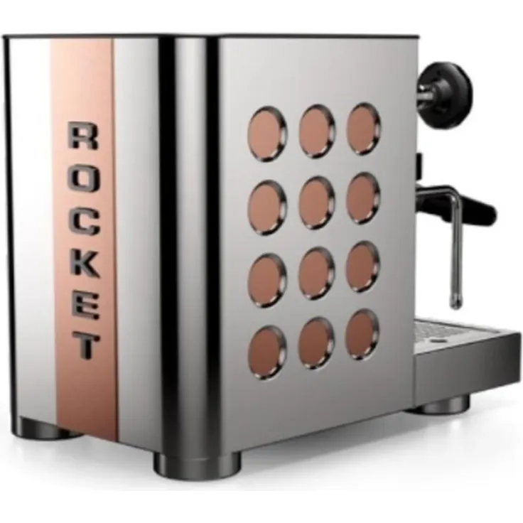 Rocket Espresso Appartamento TCA Inox-Kupfer, Espressomaschine mit Temperatureinstellung, 1,8 Liter Boiler, graphitfarben – Bild 4