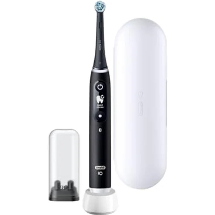 Braun Oral B iO 6N Black Onyx Elektrische Zahnbürste mit Mikrovibrationstechnologie – Bild 1