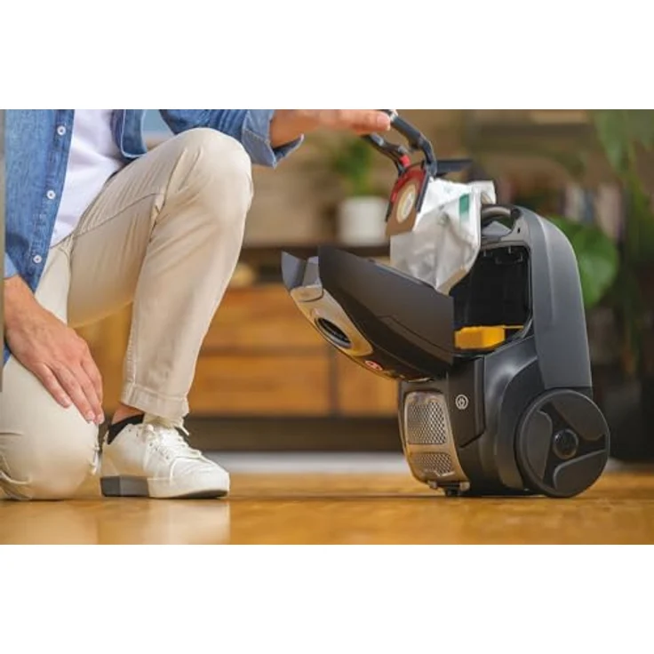 Hoover H89 Staubsauger XL-Beutel, Original, Mikrofaser, Pure EPA, Anti-Geruch, Extra-Filterung, kompatibel mit Hoover H-ENERGY 500, 4 Stück – Bild 8