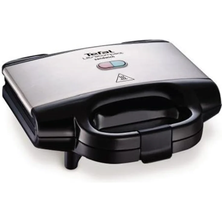 Tefal SM157236 Sandwichtoaster, ultrakompakt, 700 W, Schwarz und Grau – Bild 2